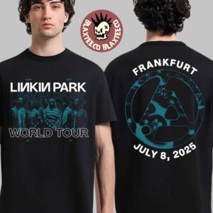 Linkin Park Frankfurt Germany 2025 Exclusive Merch Tee At Deutsche Bank Park Official From Zero World Tour July 8 2025 T-Shirt