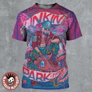 Linkin Park From Zero World Tour 2025 Brooklyn New York Event Poster At Barclays Center On July 29 2025 All Over Print Shirt