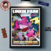 Linkin Park From Zero World Tour 2025 Detroit Michigan Event Poster At Little Caesars Arena On August 14 2025 Home Decor Poster Canvas