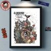 Linkin Park From Zero World Tour 2025 St Louis Missouri Event Poster At Enterprise Center On August 23 2025 Home Decor Poster Canvas