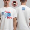 Linkin Park Le Tour De Zero Pop Up Experience 2025 In Paris France Logo Blue T-Shirt