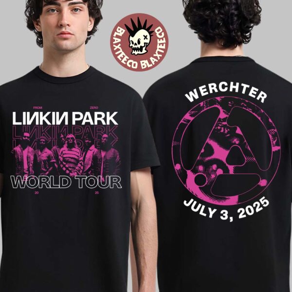 Linkin Park Werchter Belgium 2025 Exclusive Merch Tee At Rock Werchter Festival Official From Zero World Tour July 3 2025 T-Shirt