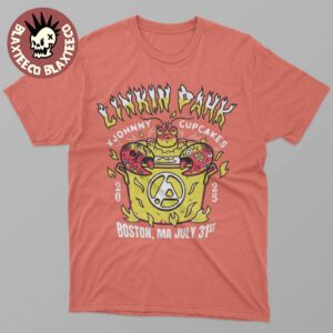 Linkin Park From Zero World Tour Boston Massachusetts 2025 Night 1 Exclusive Merch At TD Garden On July 31 2025 T-Shirt