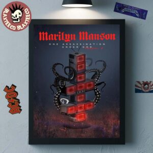 Marilyn Manson One Assassination Under God Chapter 1 Fanart Home Decor Poster Canvas