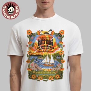 Matt Mays A 20th Anniversary Celebration In Hubbards Nova Scotia Canada 2025 Poster At Shore Club On The Cove On August 21-23 2025 Unisex T-Shirt