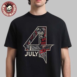 Megadeth x Halfsumo July 4th 2025 Logo Unisex T-Shirt