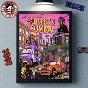 Metro Boomin Presents A Futuristic Summa Mixtape Cover Art Home Decor Poster Canvas