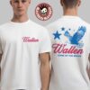 Morgan Wallen Fourth Of July 2025 Home Of The Brave Eagle Two Sided T-Shirt
