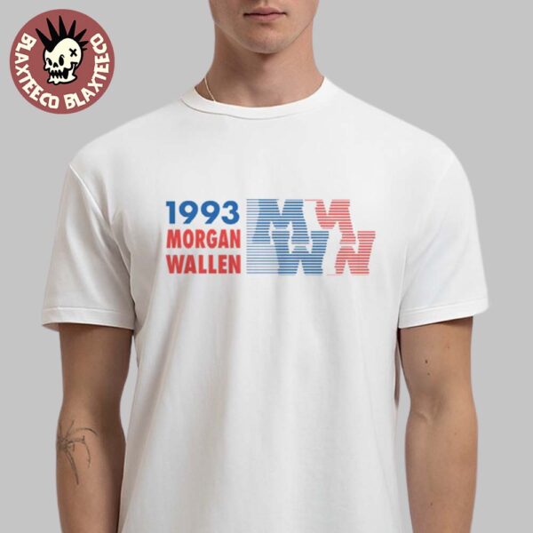 Morgan Wallen Fourth Of July 2025 USA 1993 Unisex T-Shirt
