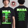 NBA YoungBoy Masa Tour 2025 Merch Two Sided T-Shirt