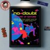 No Doubt Return Of Saturn 25th Anniversary 2025 Home Decor Poster Canvas