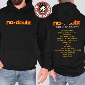 No Doubt Return Of Saturn 25th Anniversary Unisex Hoodie