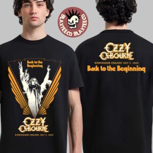 Ozzy Osbourne Back To The Beginning The Final Show Shep Fairey Two Sided T-Shirt