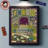 Zac Brown Band Love And Fear Live At Sphere Las Vegas On December 5 6 12 13 2025 Home Decor Poster Canvas