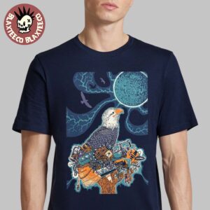 Phish Poster The Mann 2025 In Philadelphia PA On July 15 And 16 2025 The Eagle Art Classic T-Shirt