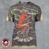 Murder By Death Halloween 2025 Show Poster In Pioneertown California At Pappy And Harriet’s On October 31 2025 All Over Print Shirt