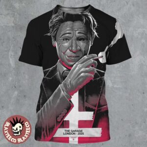 President Band The Garage London 2025 Poster Art By Luke Preece All Over Print Shirt