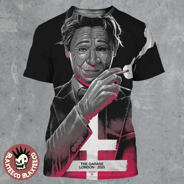 President Band The Garage London 2025 Poster Art By Luke Preece All Over Print Shirt