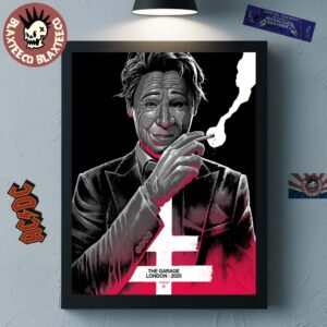 President Band The Garage London 2025 Poster Art By Luke Preece Poster Canvas For Home Decor