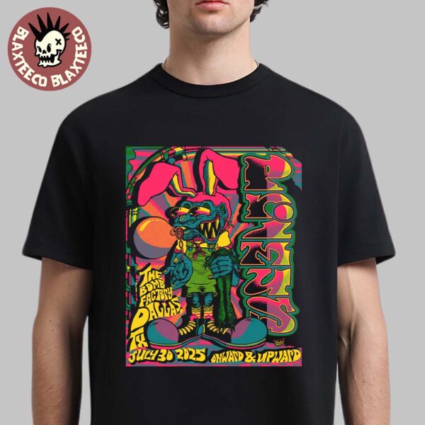 Primus Dallas Texas Tonight Show Poster At The Bomb Factory On July 30 2025 Onward And Upward Tour Unisex T-Shirt