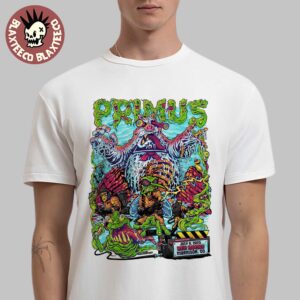 Primus Morrison Colorado 2025 Poster At Red Rocks Morrison Colorado On July 9 2025 Unisex T-Shirt
