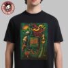 Wu Tang Clan The Final Chamber Tour 2025 Chicago Illinois Event Poster At United Center On July 7 2025 The Shogun Art Unisex T-Shirt