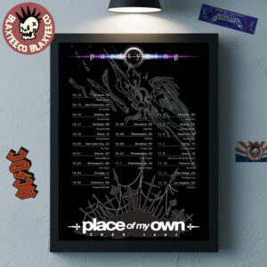 Purityring Place Of My Own 2025 Tour Schedule Cities Dates Home Decor Poster Canvas