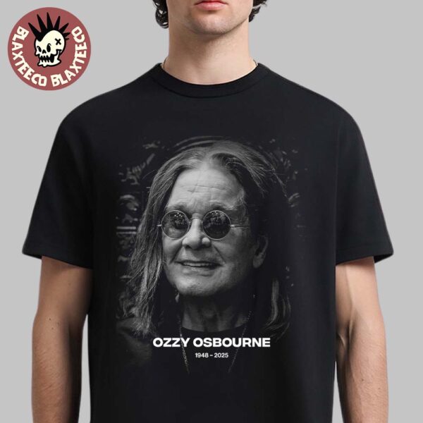 Rest In Peace Ozzy Osbourne 1948-2025 Thank You For The Memories T-Shirt