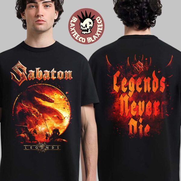 Sabaton Legends GAMESCOM 2025 Legends Never Die T-Shirt