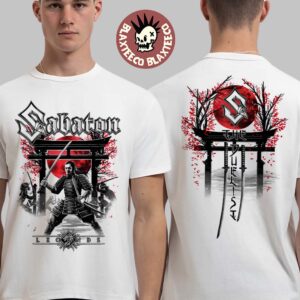 Sabaton Legends The Duelist Samurai Two Sided T-Shirt