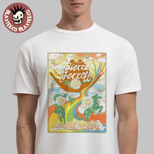 Sierra Ferrell Bonner Montana 2025 Gig Poster At Kettle House Amphitheater On July 26 2025 Classic T-Shirt