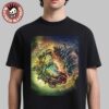 Alabama Shakes Chicago Illinois 2025 Diptych Poster At The Salt Shed Outdoors On July 15 2025 Unisex T-Shirt