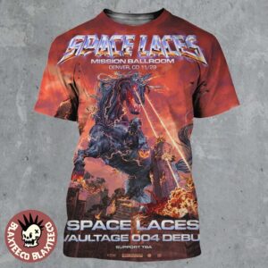 Space Laces Vaultage 004 Debut 2025 In Denver Colorado At Mission Ballroom On November 29 2025 All Over Print Shirt