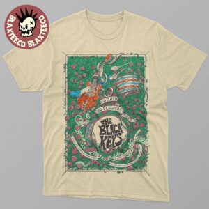 The Black Keys No Rain No Flowers Tour 2025 France On July 4 5 And 6 Unisex T-Shirt