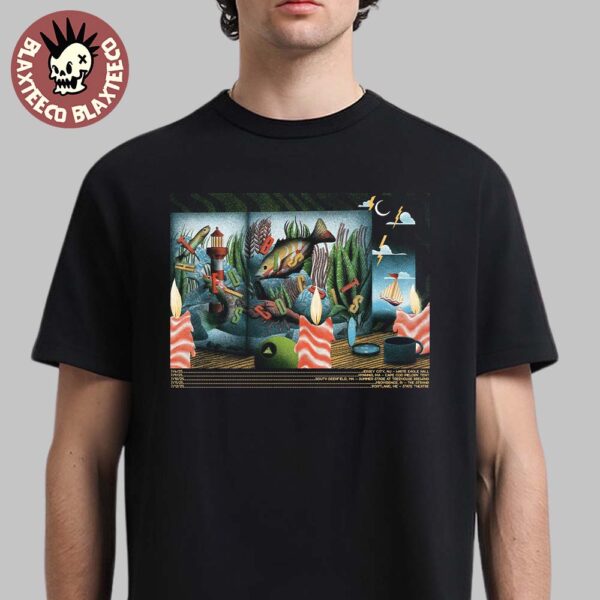 The Disco Biscuits TDB30 Final 5 Shows On July 2025 In New Jersey Massachusetts Rhode Island And And Maine Fish Tank Art Unisex T-Shirt