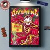 The Offspring Clarkston Michigan 2025 Concert Poster At Pine Knob Music Theatre On July 27 2025 Home Decor Poster Canvas