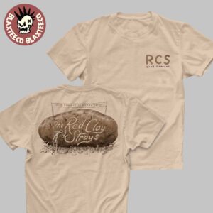 The Red Clay Strays Live Tonight In Nampa Idaho Concert Merch At Ford Idaho Center AMP On July 27 2025 Two Sided T-Shirt