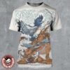 Slightly Stoopid Houston Texas 2025 Gig Poster At White Oak Music Hall On July 10 2025 Chewbacca Star Wars Art All Over Print Shirt