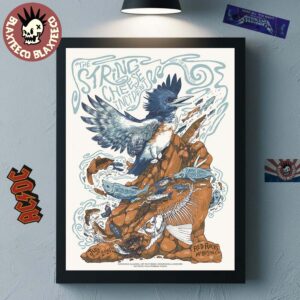 The String Cheese Incident Keep The Dream Alive Gig Poster For Red Rocks Morrison Colorado On July 18-19 2025 Home Decor Poster Canvas
