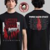 Whiskey Myers What We Were Born To Do Tour Richmond Virginia At Allianz Amphitheater At Riverfront On July 26 2025 Two Sided T-Shirt