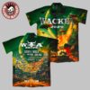 Judas Priest British Steel Summer 2025 Tropical Pattern Hawaiian Shirt