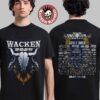 Wacken Open Air 2025 Festival From July 30 To August 2 2025 In Schleswig Holstein Germany Classic Rock Two Sided T-Shirt