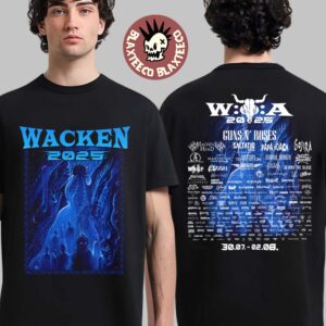 Wacken Open Air 2025 Festival From July 30 To August 2 2025 In Schleswig Holstein Germany Lovecraft Two Sided T-Shirt
