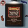 Whiskey Myers What We Were Born To Do Tour Richmond Virginia At Allianz Amphitheater At Riverfront On July 26 2025 Home Decor Poster Canvas