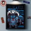Widespread Panic Asheville North Carolina 2025 Event Poster At ExploreAsheville.com Arena On July 24 25 26 2025 Art By VALENTiNE Home Decor Poster Canvas