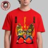 Guns N Roses Trondheim Norway 2025 Tour Merch Tee At Dahls Arena On July 2 2025 Two Sided T-Shirt