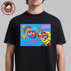Wu Tang Clan Newark New Jersey 2025 Event Poster At Prudential Center On July 17 2025 Killer Bee Kamen Rider Unisex T-Shirt