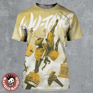 Wu Tang Clan The Final Chamber Toronto Canada 2025 Concert Poster At Scotiabank Arena On July 14 2025 All Over Print Shirt