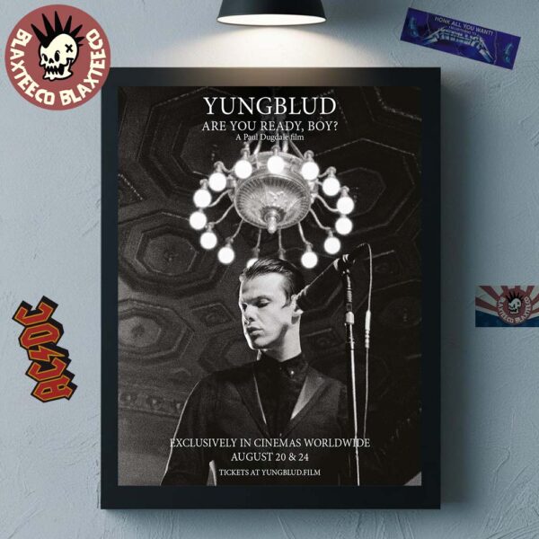 Yungblud Are You Ready Boy A Paul Dugdale Film Exclusive In Cinemas On August 20 And 24 2025 Home Decor Poster Canvas