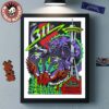 Billy Strings Fargo North Dakota 2025 Gig Poster At Scheels Arena On August 12 2025 Home Decor Poster Canvas